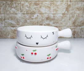 سس خوری سرامیکی آلبالویی